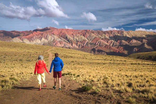 Hornocal, Montaña de catorce colores, Humahuaca, Argentina — Foto de Stock