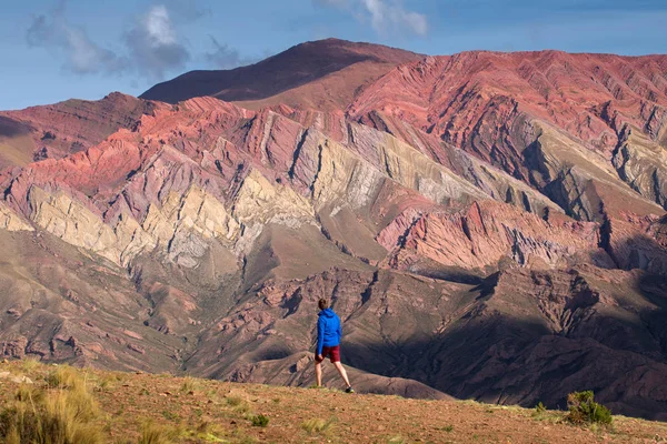 Hornocal, Mountain of fourteen colors, Humahuaca, Argentina — Stock Photo, Image