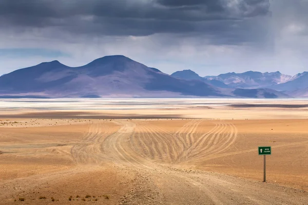 High Altiplano plateau, Eduardo Avaroa Andean Fauna National Res — Stock Photo, Image