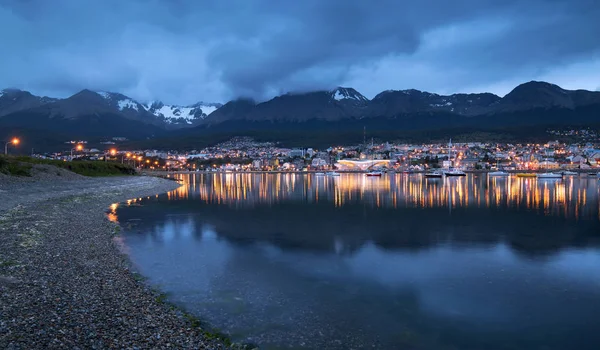 Vista de Ushuaia, Tierra del Fuego, Argentina — Foto de Stock