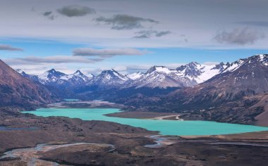 Göl Belgrano, Perito Moreno Ulusal Pa Mount Leon'dan görüntülemek