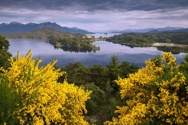 Pohled z Lao Lao vile, jezero Perito Moreno, Bariloche, Argentina — Stock fotografie