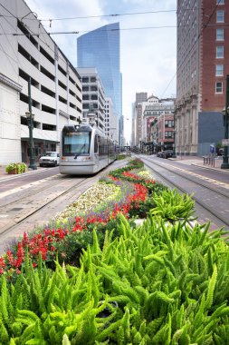 Houston, Texas, 28 Mayıs: Şehir merkezinde, Houston, Texas, ABD, 28 Mayıs 