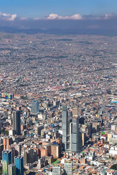 Uitzicht op het centrum van Bogota, Colombia — Stockfoto