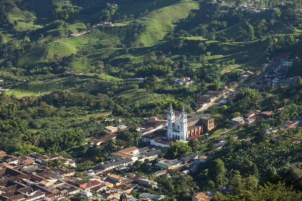 View of Jerico; Antioquia — Stock Photo, Image