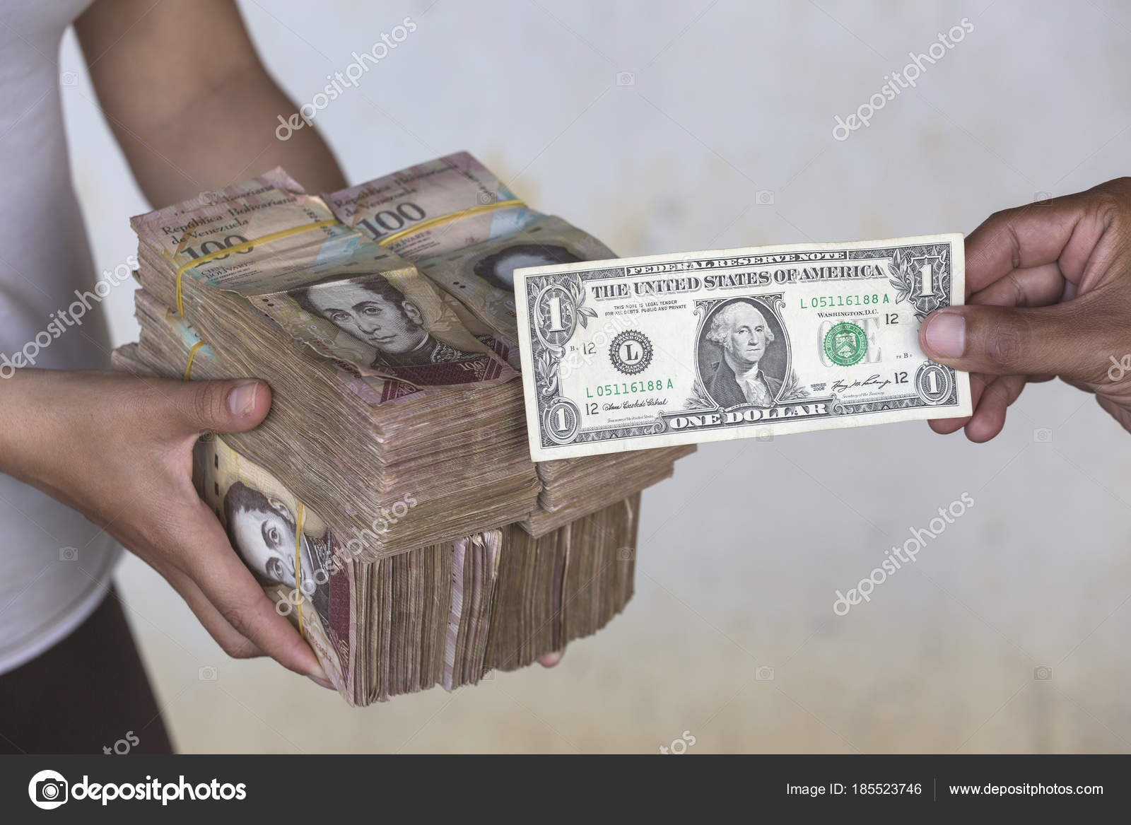 経済危機とベネズエラの超インフレ — ストック編集用写真©sunsinger#185523746