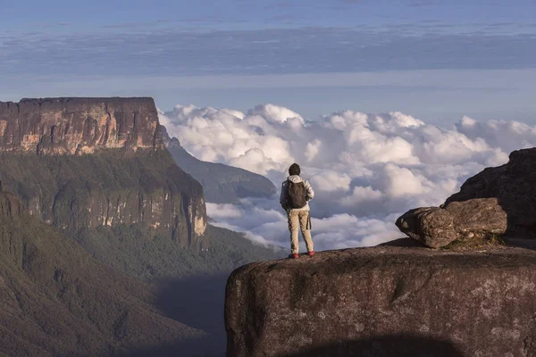 La Ventana, Las Montañas Roraima y Kukenan, Venezuela — Foto de Stock