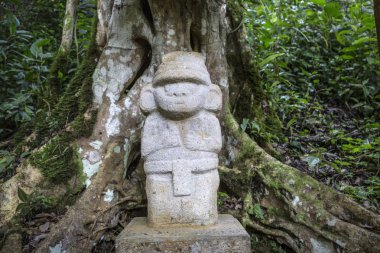 San Agustn Arkeoloji Parkı,: Huila, Colombia putlara