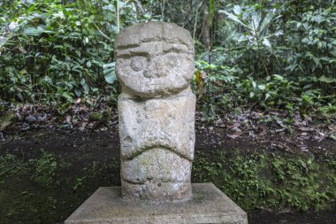 San Agustn Arkeoloji Parkı,: Huila, Colombia putlara
