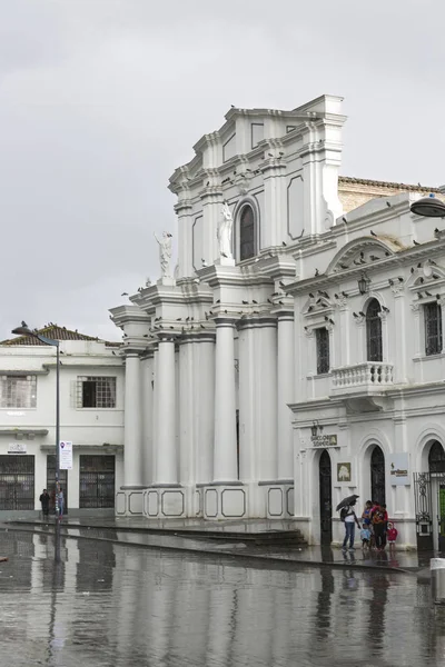 POPAYAN, COLÔMBIA - NOVEMBRO 19, 2017: Popayan é o centro de — Fotografia de Stock