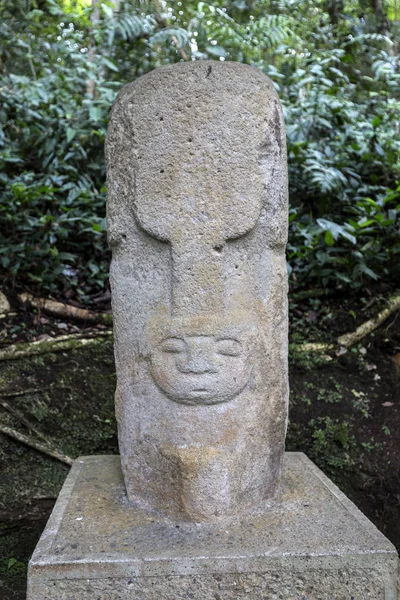 San Agustn Arkeoloji Parkı,: Huila, Colombia putlara — Stok fotoğraf