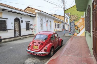 Cali, Kolombiya - 25 Ekim 2017: Santiago de Cali th biridir