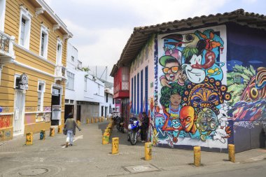 Cali, Kolombiya - 25 Ekim 2017: Santiago de Cali th biridir