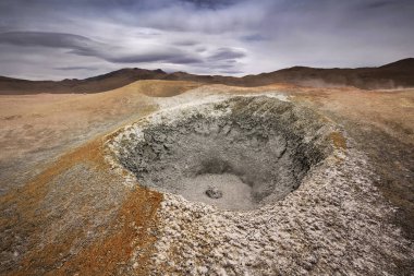 Geyserlar Sol de Manana, Altiplano, Bolivya