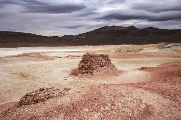 Geysers Sol de Manana，Altiplano，玻利维亚 — 图库照片