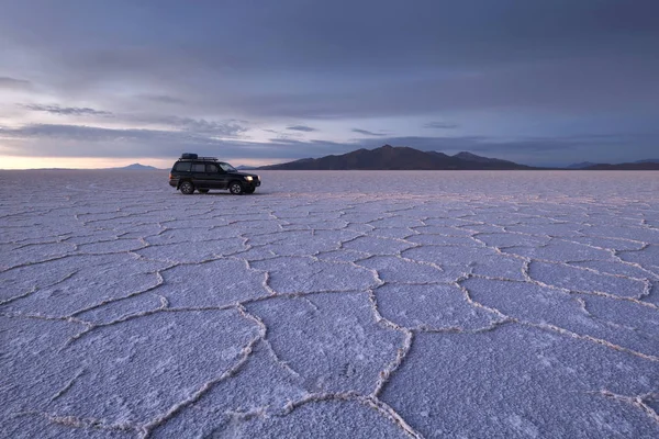 Salt Flats Uyuni (Salar de Uyuni), Altiplano, Bolívia — Fotografia de Stock