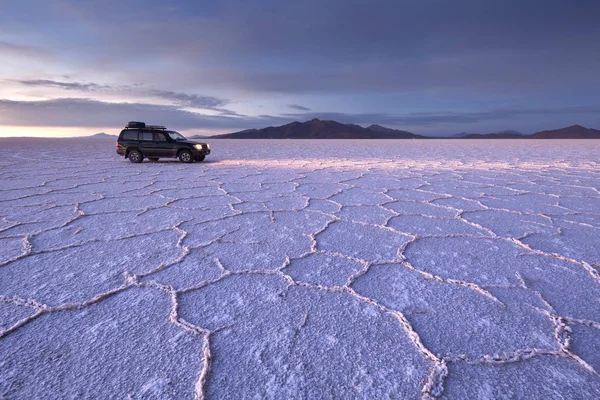 Salt Flats Uyuni (Salar de Uyuni), Altiplano, Bolívia — Fotografia de Stock