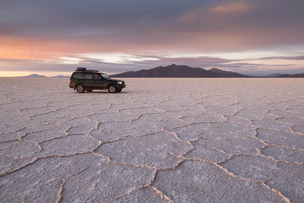 Salt Flats Uyuni (Salar de Uyuni), Altiplano w Boliwii — Zdjęcie stockowe