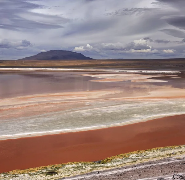 Laguna χρώμα, altiplano, Βολιβία — Φωτογραφία Αρχείου