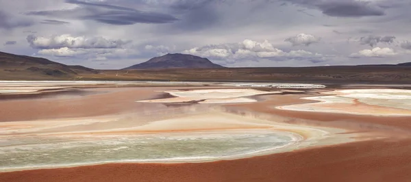 Laguna χρώμα, altiplano, Βολιβία — Φωτογραφία Αρχείου