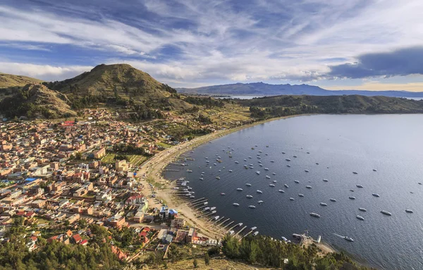 Copacababa, het Titicacameer, Bolivia — Stockfoto