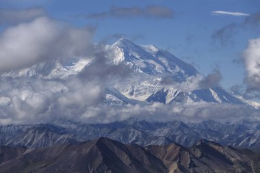 (Mount Mckinley) Denali Milli Parkı, Alaska, Amerika Birleşik Devletleri