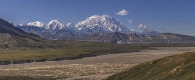 Denali (Mount Mckinley) en yüksek dağ Kuzey benim noktasıdır