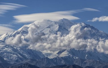 (Mount Mckinley) Denali Milli Parkı, Alaska, Amerika Birleşik Devletleri