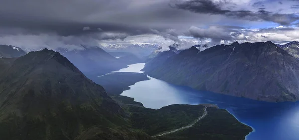 Királyok trónja, Kluane Nemzeti Park, Yukon, Kanada — Stock Fotó