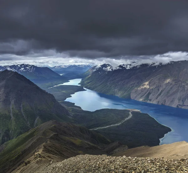 Kings tronen, Kluane nationalpark, Yukon, Kanada — Stockfoto