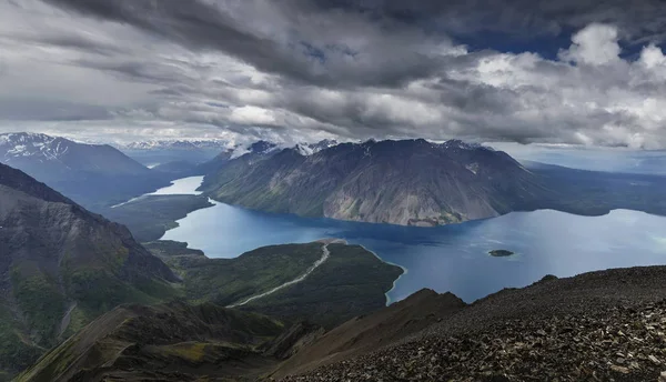 Kings trůn, národní Park Kluane, Yukon, Kanada — Stock fotografie