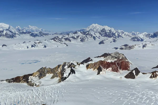 Ice field in the Kluane national park, Yukon, Canada