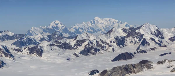 Ledové pole v národním parku Kluane, Yukon, Kanada — Stock fotografie