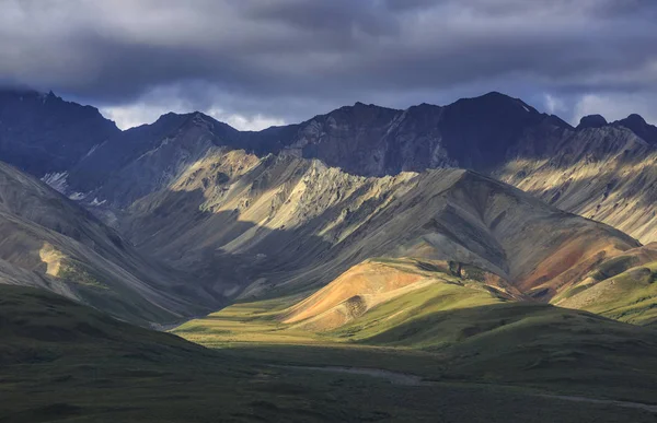 Denali (Mount McKinley) national park, Alaska, United States — Stock Photo, Image