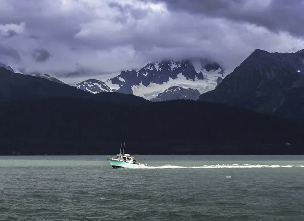 Seward haven Marina, Alaska, ons — Stockfoto