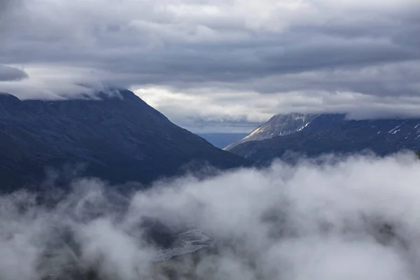 Glaciar Worthington, Alasca, EUA — Fotografia de Stock