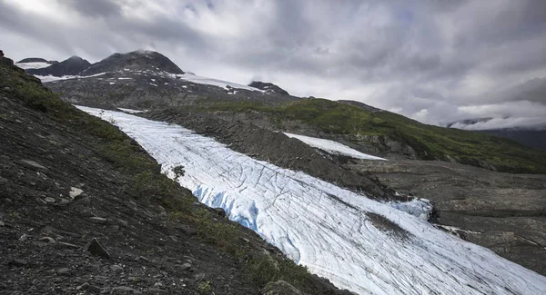 Worthington gleccser, Alaska, Amerikai Egyesült Államok — Stock Fotó