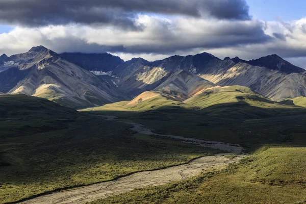 Denali (Mount Mckinley) národní park, Aljaška, Spojené státy — Stock fotografie