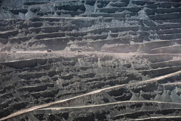 Chuquicamata, die größte Kupfermine der Welt, calama, chil — Stockfoto