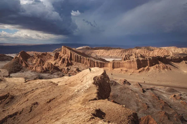 Måndalen (Valle de la Luna), Atacamaöknen, Chile — Stockfoto