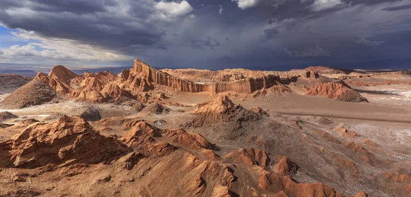 Moon Valley (Valle de la Luna), poušť Atacama, Chile — Stock fotografie