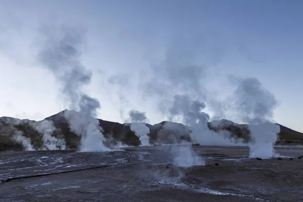 Tatio-Geysire in Atacama, Chili — Stockfoto