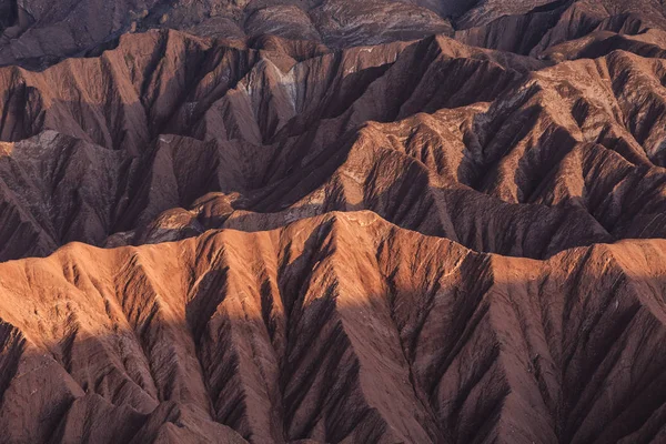 Údolí smrti nebo Mars Valley poušť Atacama Chile — Stock fotografie