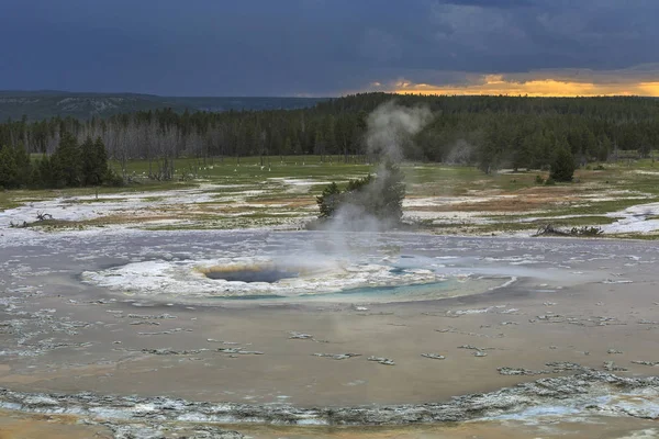 Parque Nacional de Yellowstone, Wyoming, EE.UU. — Foto de Stock