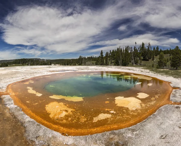 Park Narodowy Yellowstone, Wyoming, usa — Zdjęcie stockowe