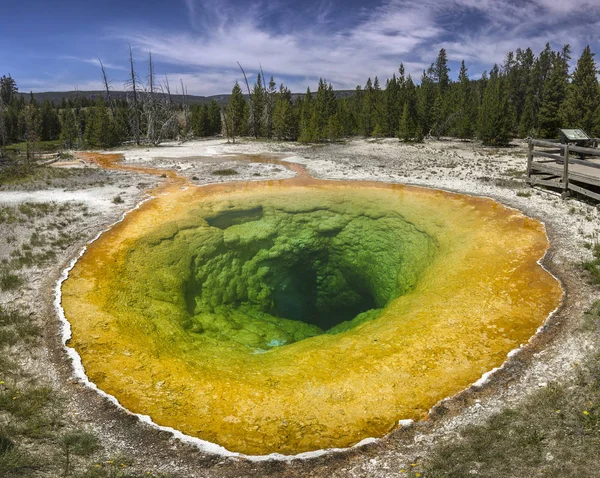 Park Narodowy Yellowstone, Wyoming, usa — Zdjęcie stockowe