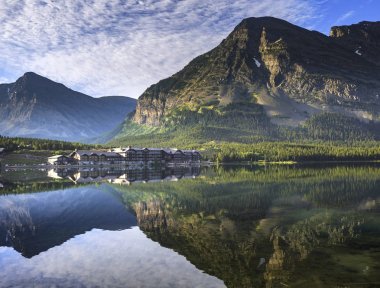 Swiftcurrent Lake, Glacien Milli Parkı, Montana, ABD