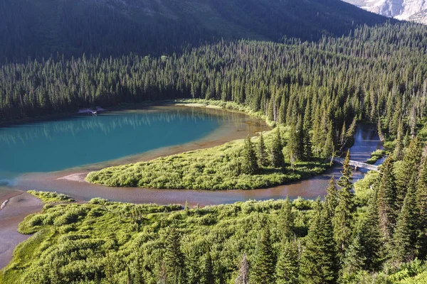 Glacier national park, montana, Verenigde Staten — Stockfoto