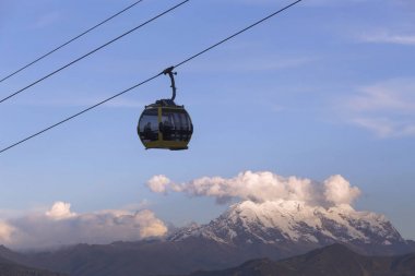 La Paz, Bolivya'nın hava teleferik