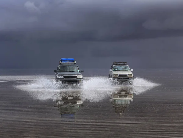 Uyuni Saline (Salar de Uyuni), Aitiplano, Bolivia — Stockfoto